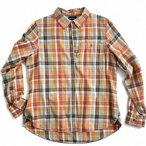L.L. Bean Women’s Plaid Button Down Shirt